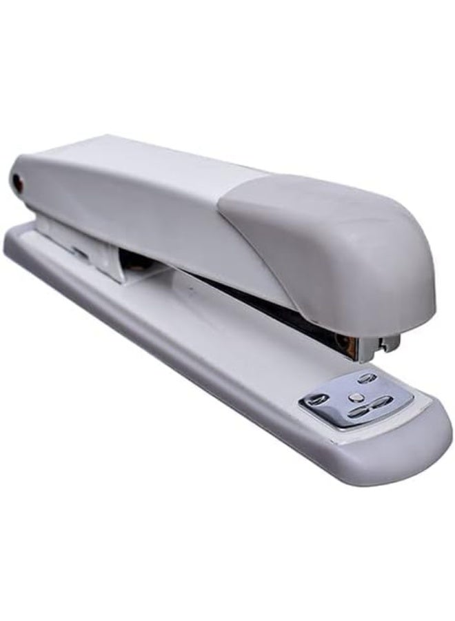 دباسة مكتبية احترافية | قدرة تدبيس عالية 50 ورقة  | تصميم مريح بجهد أقل | هيكل معدني متين | للمكاتب والمدارس، رمادي أنيق. - Image 2