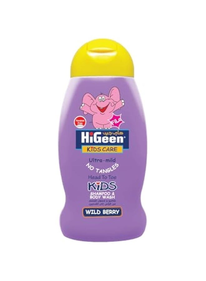 Filo Wild Berry Shampoo and Body Wash for Kids 250 ml