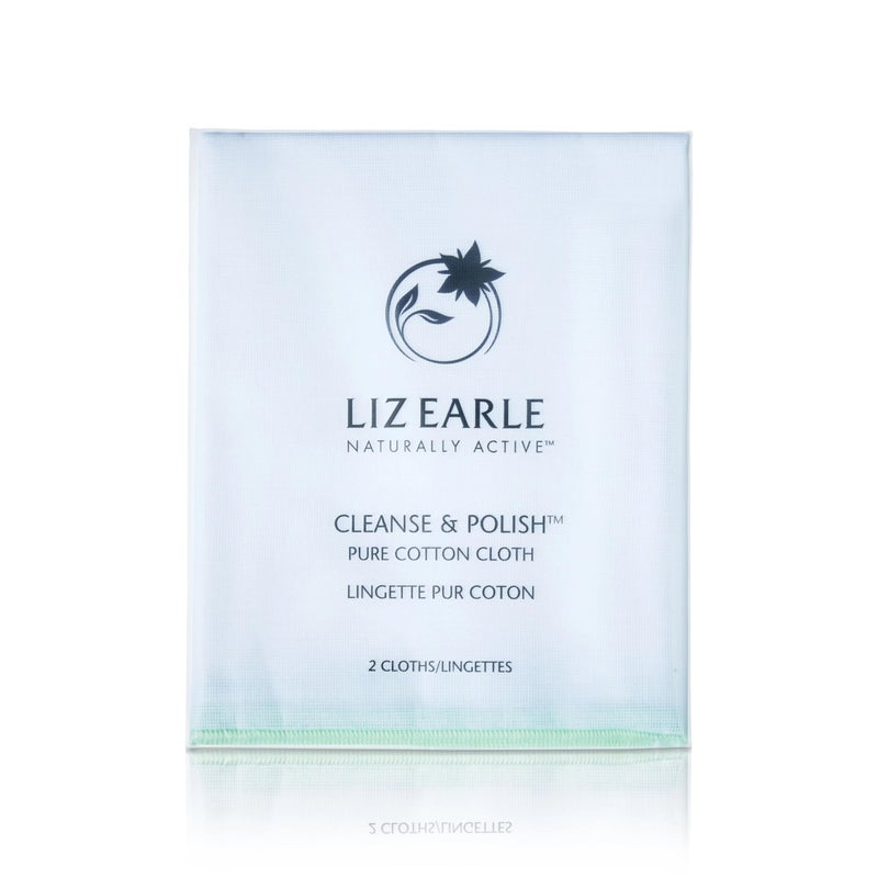Liz Earle Pure Muslin Cloths (2 Quantity) for Cleanse & Polish Hot Cloth Cleanser - Image 1