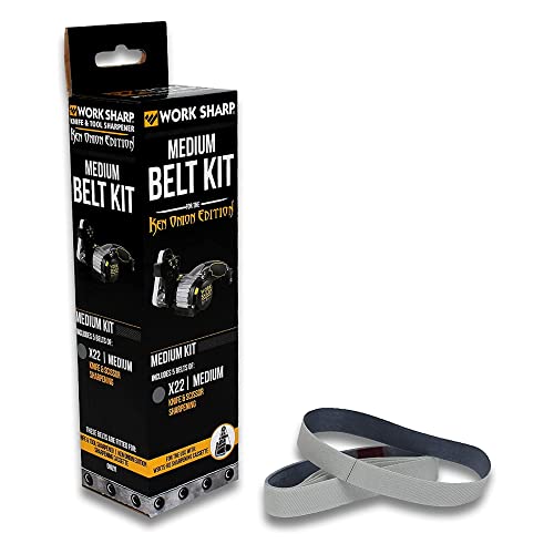 Work Sharp WSSAKO81119 Medium Grit Belt Kit for Ken Onion Edition - Image 1