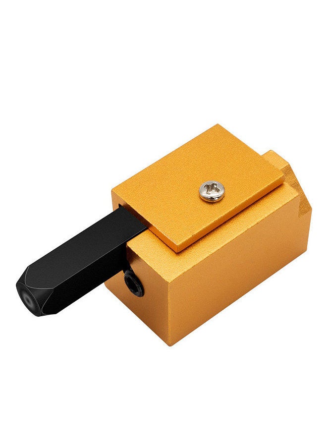 Generic Right Angle Corner Chisel Square DIY Punch Hinge Recess Corner Wood Chiseling Deburring for Door Drawer Frame Carpenters Woodworking Tool  - Image 1