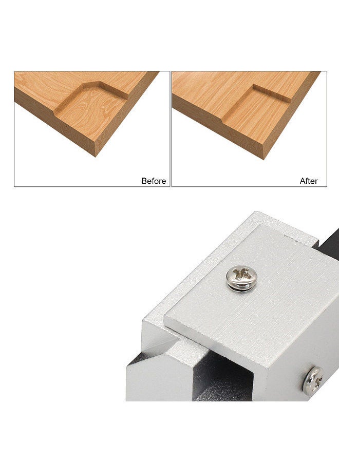 Generic Right Angle Corner Chisel Square DIY Punch Hinge Recess Corner Wood Chiseling Deburring for Door Drawer Frame Carpenters Woodworking Tool  - Image 2
