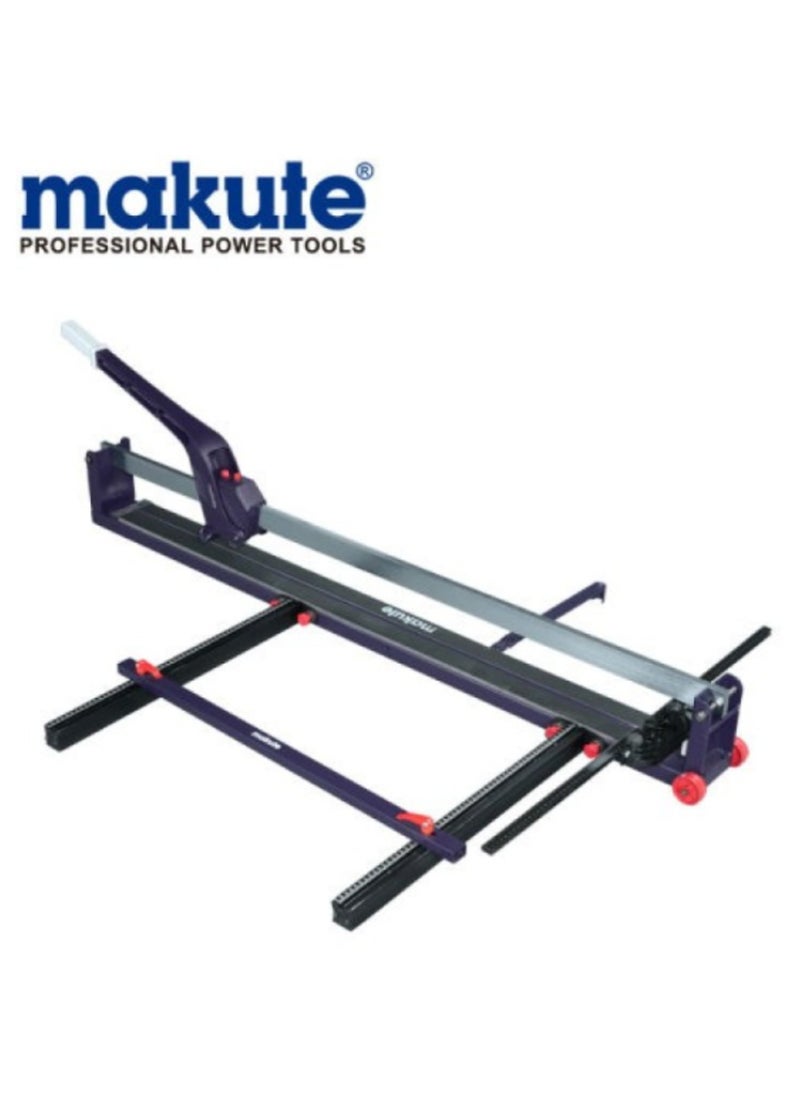 makute - Professional Tile Cutter, 1000mm Manual Ceramic Tile Cutting Machine with Double Chrome Plated Bar, Ball Bearing, Adjustable Cutting Length for 6-15mm Thick Tiles, TC1000-2 - Image 1