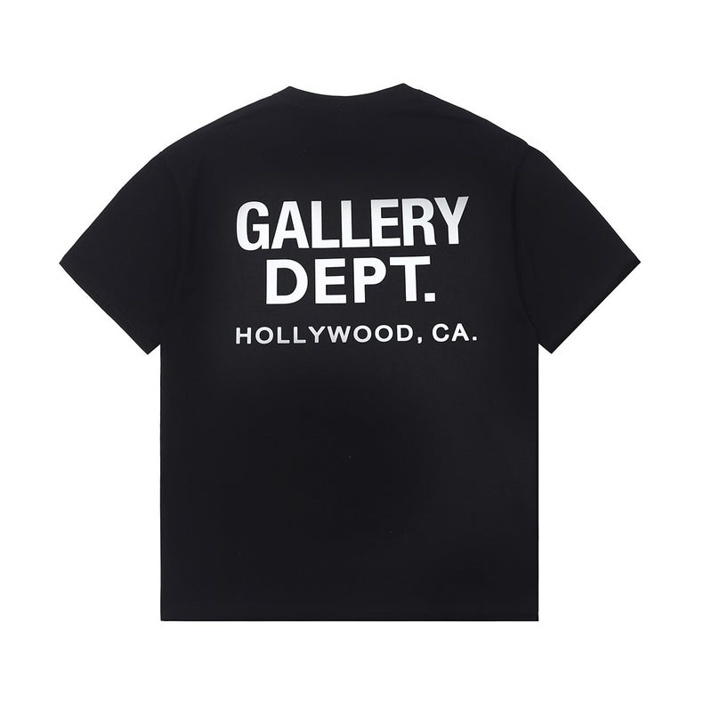 Long-Term Gallery Basic Letter Logo Printing Casual Men'S And Women'S Loose Trendy Short-Sleeved T-Shirts For Couples - Image 4