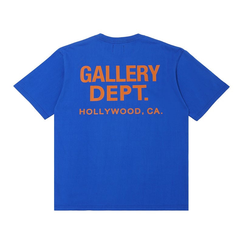 Long-Term Gallery Basic Letter Logo Printing Casual Men'S And Women'S Loose Trendy Short-Sleeved T-Shirts For Couples - Image 2