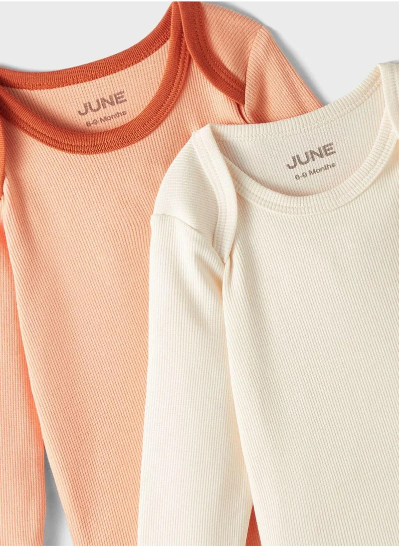 JUNE Infant 2 Packplain Bodysuit