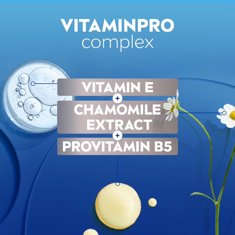 NIVEA MEN Sensitive Shave Foam with Vitamin E, Soothing Chamomile and Witch Hazel Extracts, 6 Pack of 7 Oz Cans - Image 5