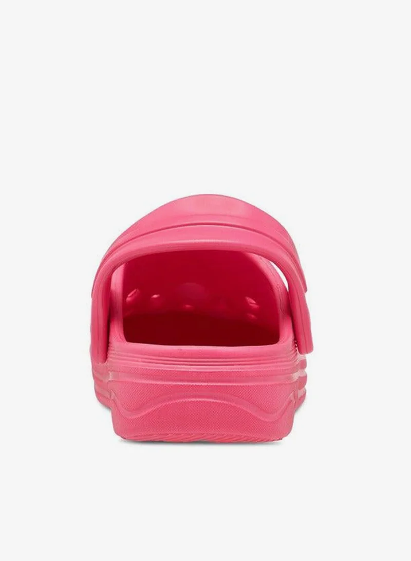 Disney PINK Girls Minnie Mouse Accent Slip-On Clogs for Women | Best Price UAE