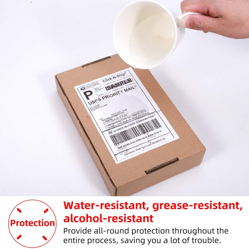 phomemo Thermal Labels 4x6 Shipping Printer Label Paper for Shipping Packages, Sticker Paper Direct Thermal Printer Labels 4 x6 Compatible with Rollo, MUNBYN, Phomemo and Most Thermal Printer, 250-Pack - Image 5