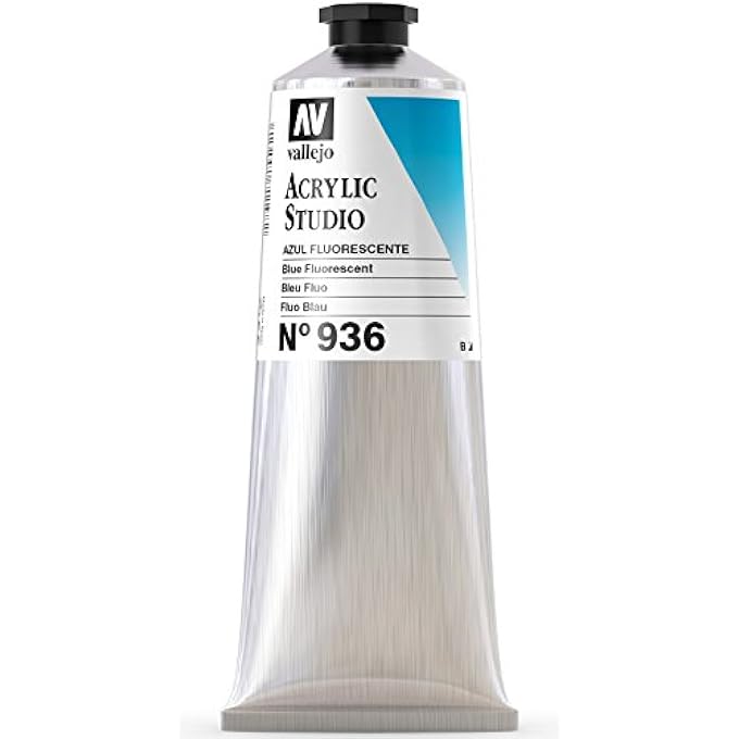 Vallejo 21.536 ACRYLIC STUDIO PAINT 125 ML, BLUE - Image 1