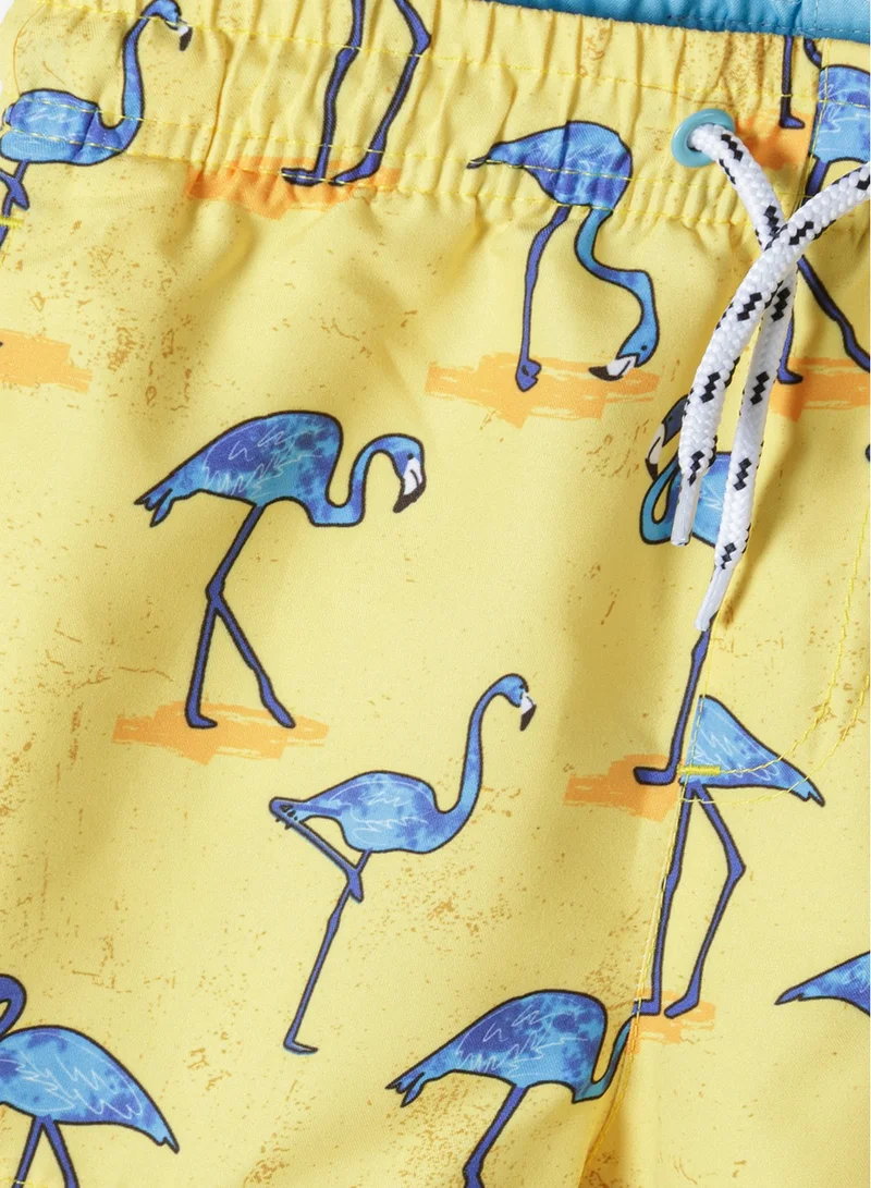 MINOTI Kids Boys Printed Board Short