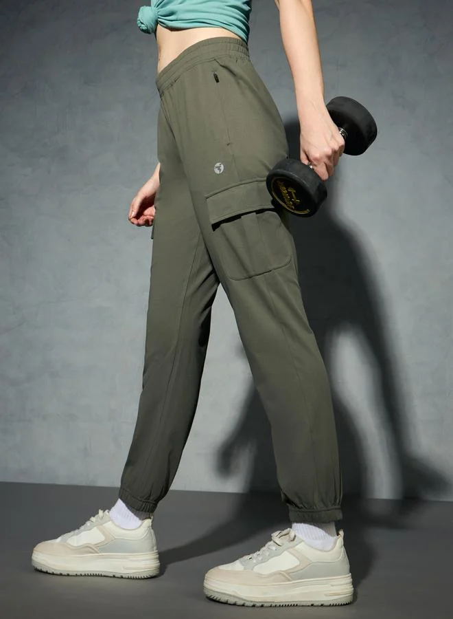 Technosport Technosport Logo Print 4-Way Stretch Joggers