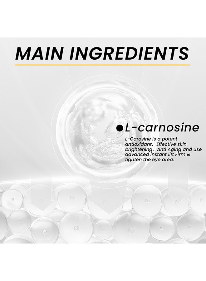 إيلهو كريم العين المؤقت لشد العين ، شد العين الفوري لإزالة الانتفاخات تحت العين ، الهالات السوداء والانتفاخ ، الخطوط الدقيقة ، التجاعيد العميقة ، شد وتنعيم البشرة الحساسة تحت عينيك - Image 3