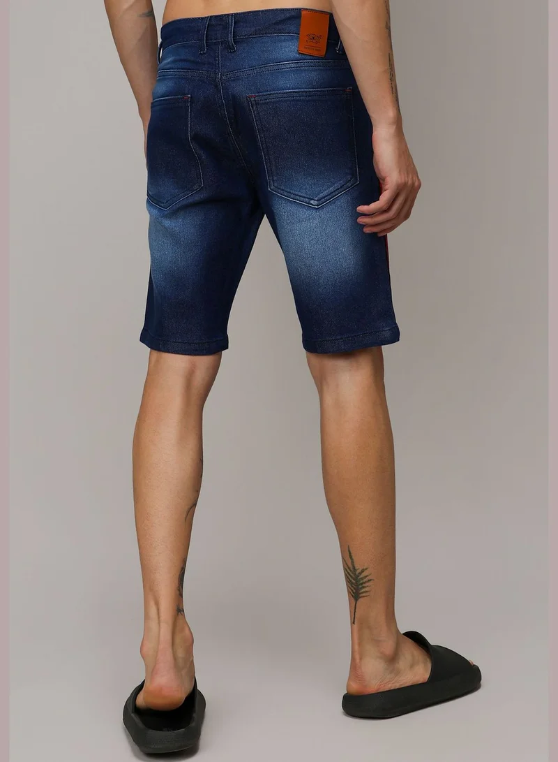 Campus Sutra Striped Short
