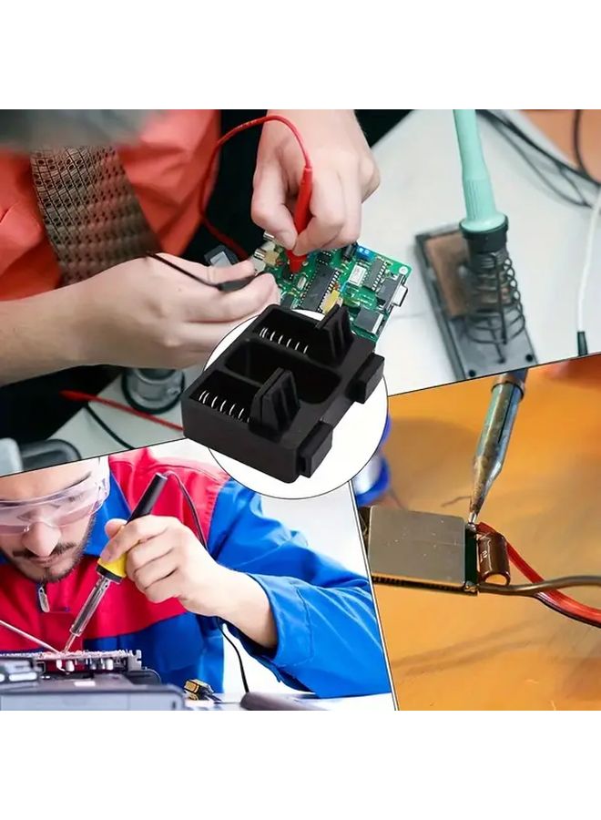 Black Professional Welding Clip Spring Loaded Adjustable Soldering Station for Electronics DIY - Image 2