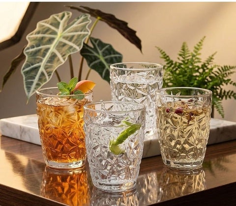 Juice and Water Cups Set of 4