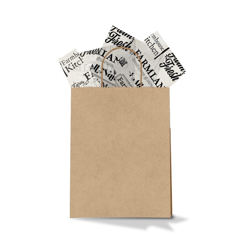 Pro Supply Global Farmer's Market Printed Tissue Paper for Gift Bags or Boxes and Wrapping - Bulk Decorative Art Tissue Paper for Packaging and Gifting | 24 Sheets 20" x 30" - Image 4