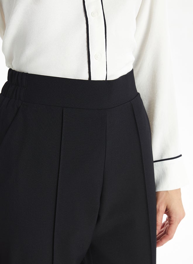 LC WAIKIKI Elasticated Waist Women's Trousers - Image 3