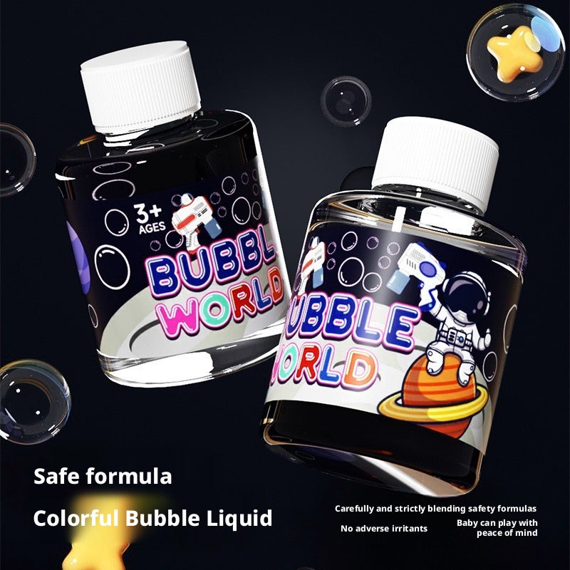Bubble Machine Astronaut Automatic Gatling Electric Bubble Gun Handheld Toy for Kids - Image 4