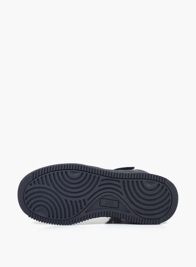 GAP Boys' BOSTON MID High Top Sneakers with Hook and Loop Closure - GPK5217140003
