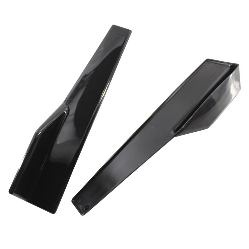 Car ABS Bumper Spoiler Rear Lip Side Skirt Extension Splitters Side Fender Fins - Image 5