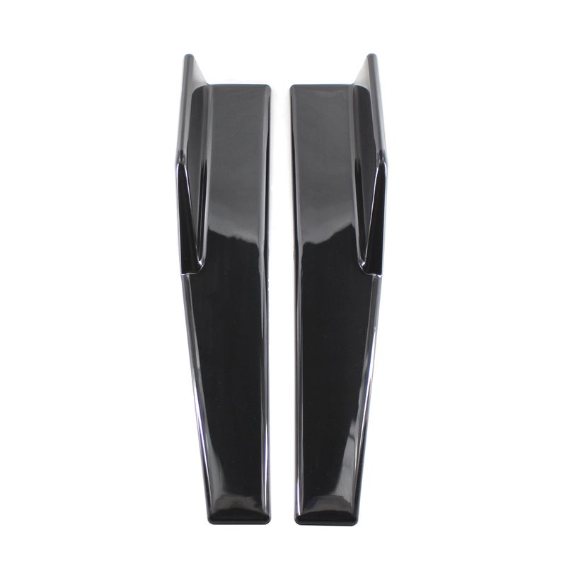 Car ABS Bumper Spoiler Rear Lip Side Skirt Extension Splitters Side Fender Fins - Image 3