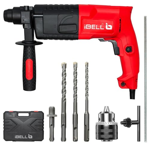 IBELL TOOLS IBELL RH20-23 Rotary Hammer Drill 500W | Copper Armature | SDS Plus 20mm Chuck | 850 RPM | 3900 BPM Impact Rate | 1.5J Impact Energy | Forward & Reverse | Heavy Duty Concrete Drill | 6 Months Warranty - Image 1