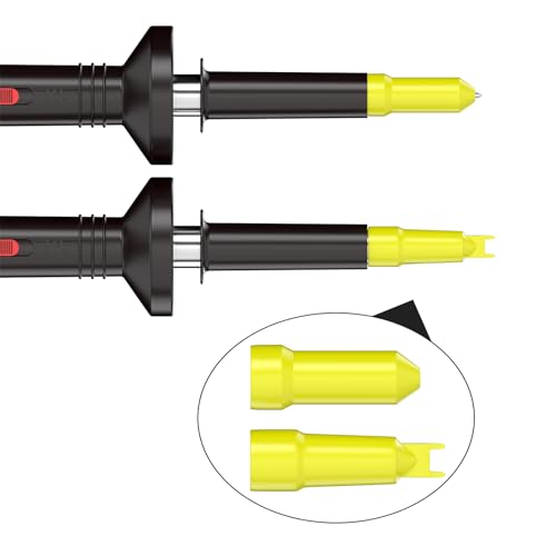 Goupchn MCX Oscilloscope Probe 60MHz 1X 10X Alligator Clip for Mini DSO Nano Portable Oscilloscope DS201 DS202 DSO201 DSO202 VC101 VC102 with Accessory Kit - Image 3