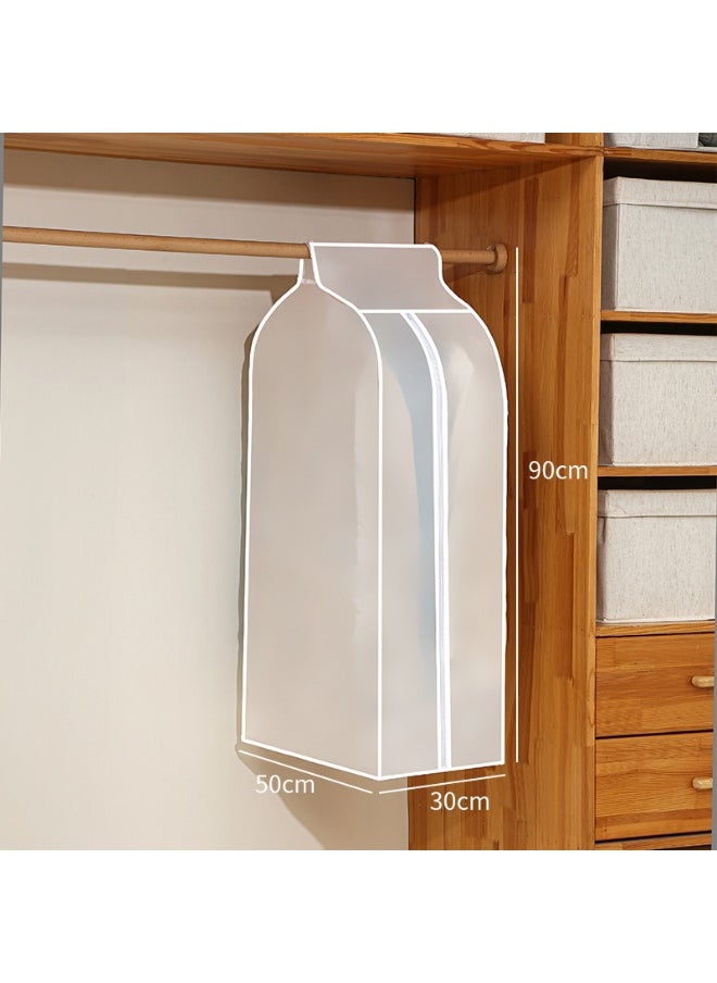 xozgdovg Transparent Waterproof Garment Dust CoverThree-dimensional cover 50*30*90 Three-dimensional cover 50*30*90 