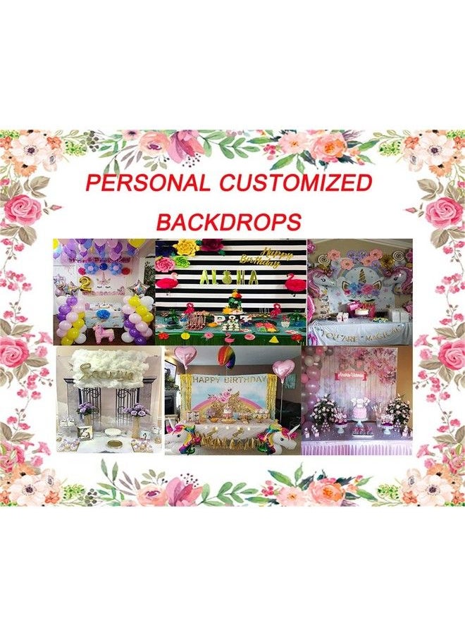 Laeacco - 7X5Ft 40 Years Old Birthday Backdrop Happy 40Th Birthday Polyester Background For Photography Vintage Rustic Wood Plank Cheers Beers Birthday Celebration Banner Bday Party Decor Photo Booth - Image 1