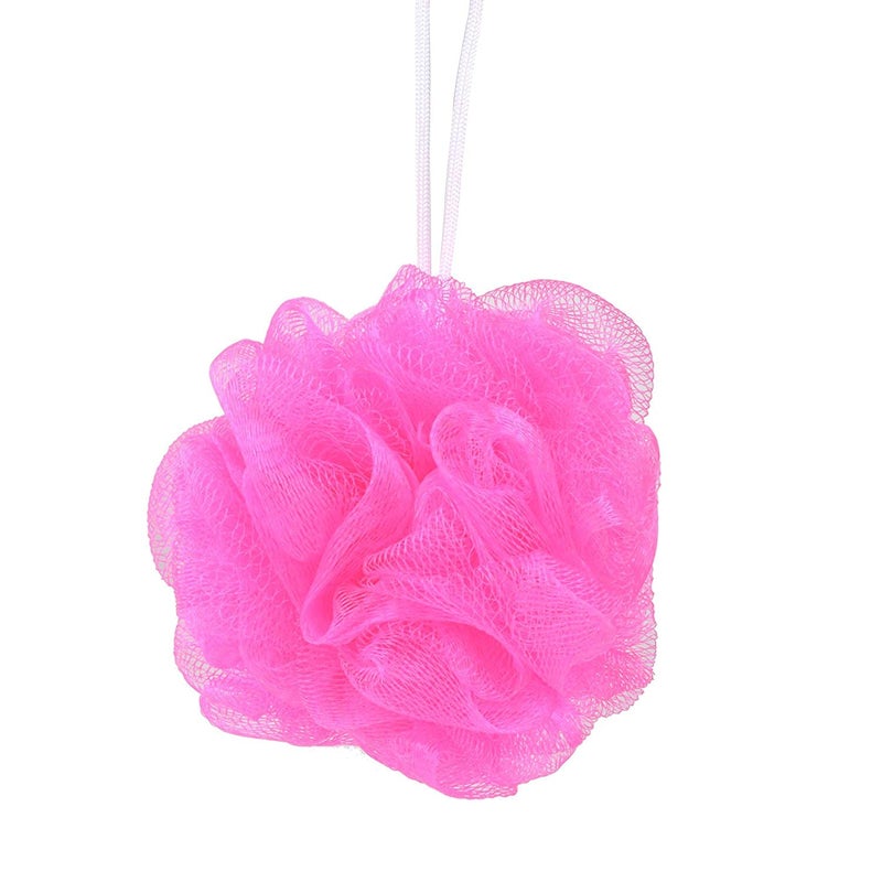 PANACHE Round Bath Sponge Loofah Baby Pink - Image 3