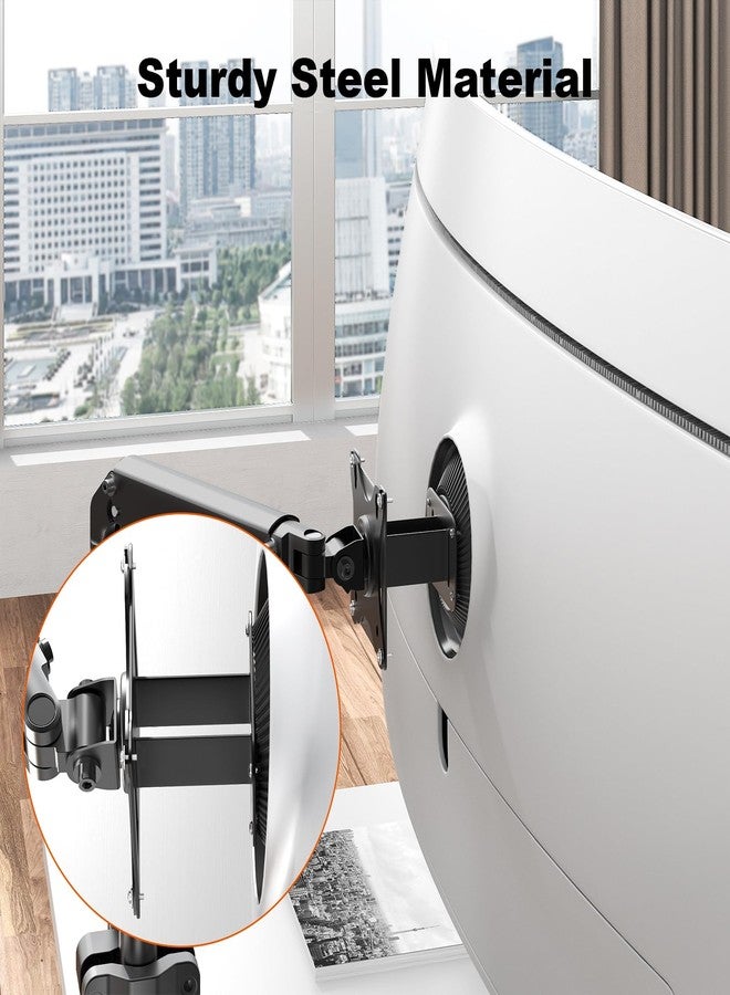 PUTORSEN حامل لوحة محول VESA من PUTORSEN - متوافق مع شاشات Samsung Odyssey G9 وNeo G9 وCRG9 وCHG9 وCHG90، VESA 100x100، أسود - Image 5