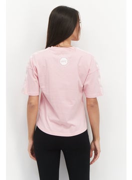 Women Sportswear Fit Short Sleeve Training T-Shirts, Light Pink - pzsku/Z2E114F10167678CE60CCZ/45/_/1724350984/3eda40b1-650e-4503-8f3d-df33834d4b40