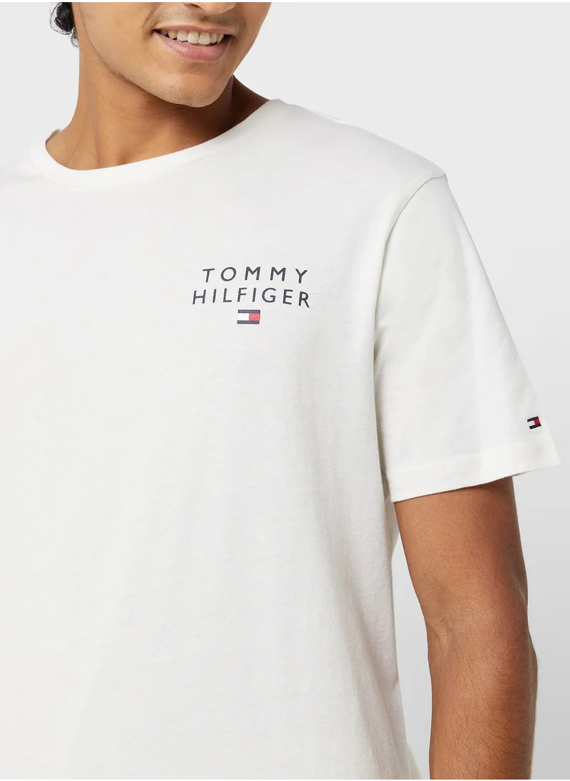 TOMMY HILFIGER Logo Crew Neck T-Shirt