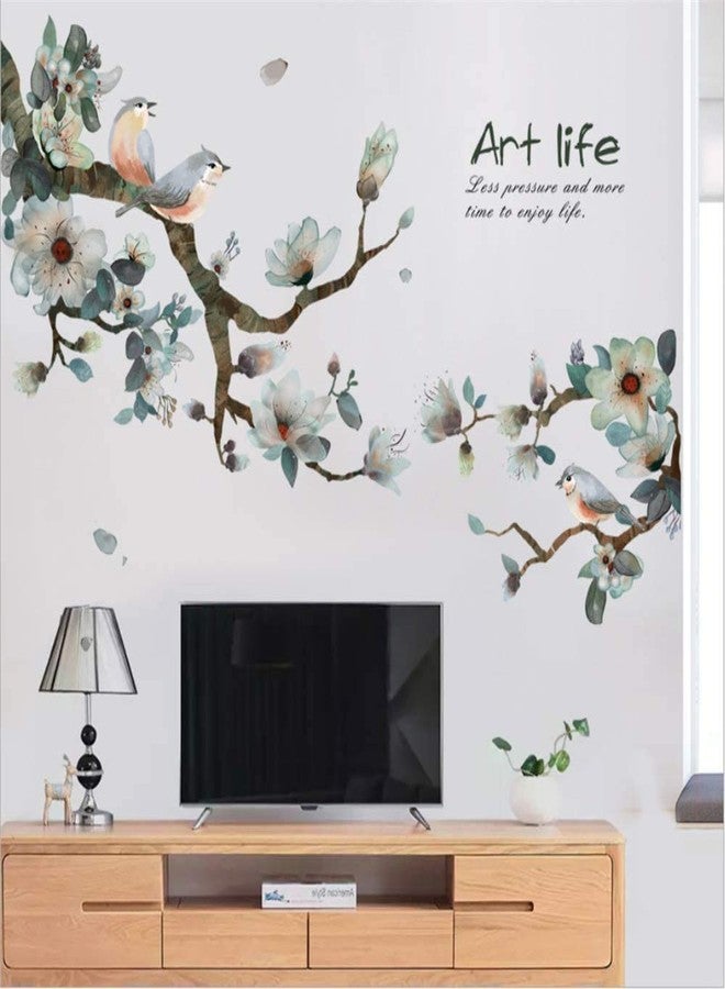 Esmee Tree Branch Bird Wall Sticker Wall Decals Peel and Stick Adhesive for Living Room Bedroom Kitchen Playroom Nursery Room Delightful Cheerful Realistic Vibrant - Image 4