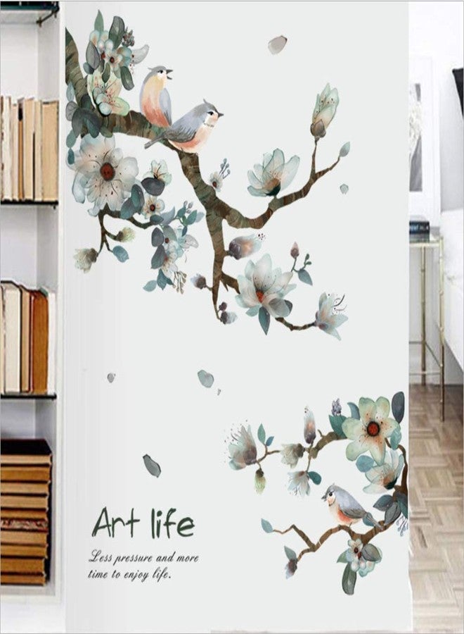 Esmee Tree Branch Bird Wall Sticker Wall Decals Peel and Stick Adhesive for Living Room Bedroom Kitchen Playroom Nursery Room Delightful Cheerful Realistic Vibrant - Image 5