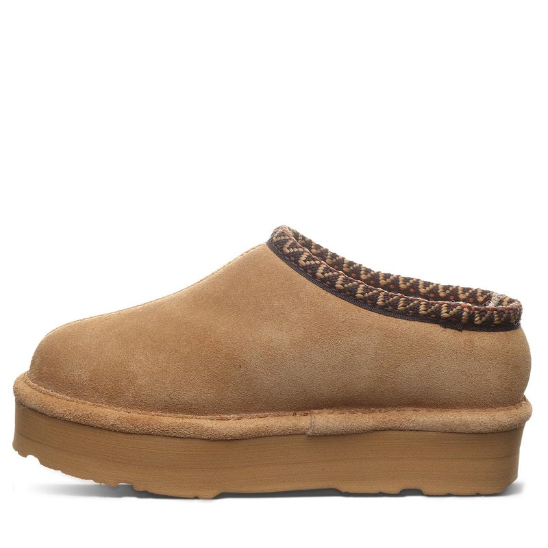 BEARPAW Martis Youth Slipper Iced Coffee Size 4 | Kid's Cozy Footwear | Comfortable & Lightweight Indoor & Outdoor Slipper - Image 3