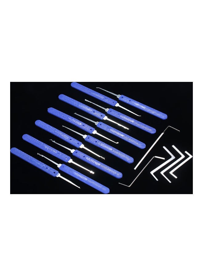 NIBEMINENT 17- Piece Lock Picking Tool Kit Multicolour  - Image 3