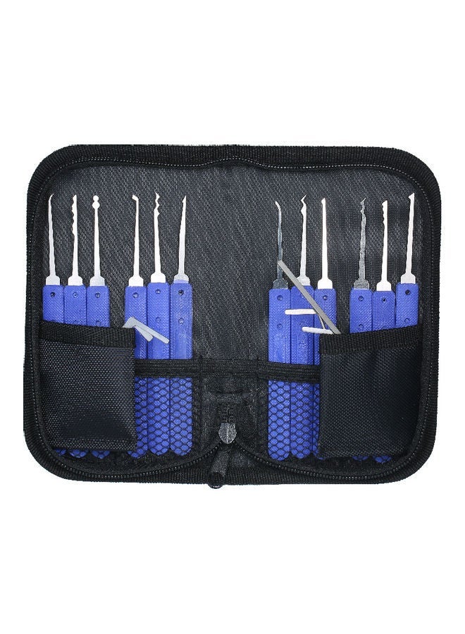 NIBEMINENT 17- Piece Lock Picking Tool Kit Multicolour  - Image 2