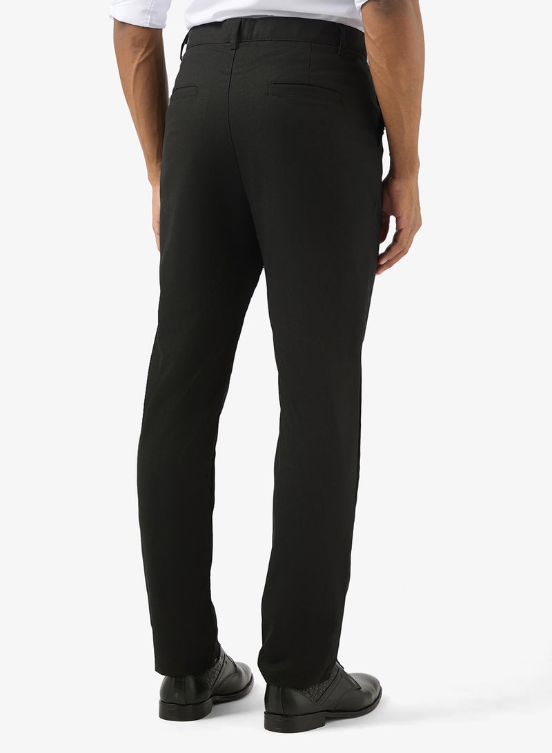 Robert Wood Relaxed Fit Chinos Trousers - Image 4