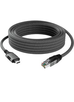 USB To RJ45 Network Cable Adapter 100 M Wired Network Card Gigabit Docking Station External Port Converter-Color:C-RJ45-Line Length:1m