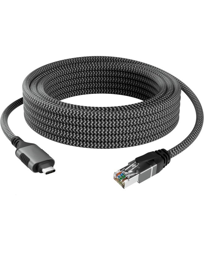 Generic - USB To RJ45 Network Cable Adapter 100 M Wired Network Card Gigabit Docking Station External Port Converter-Color:C-RJ45-Line Length:1m - Image 1