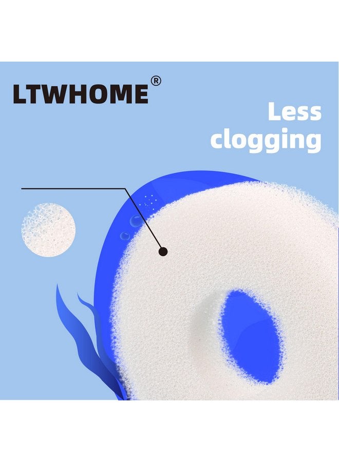 LTWHOME LTWHOME Compatiable Foam and Carbon Rings Fit for Biorb Filter Set/Service Kit (Pack of 16)  - Image 3
