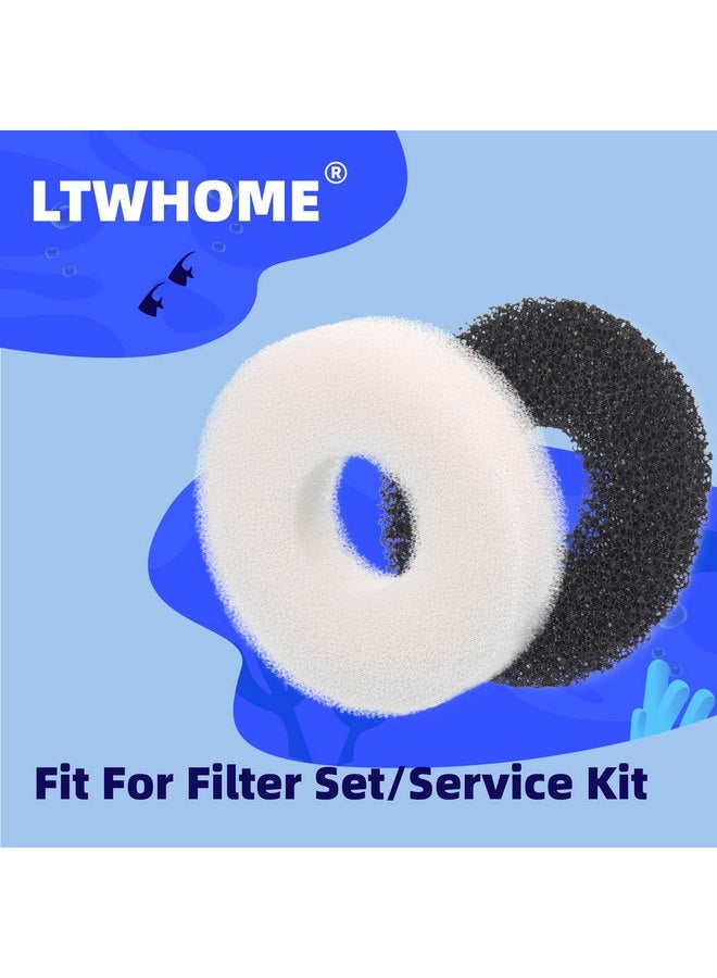 LTWHOME LTWHOME Compatiable Foam and Carbon Rings Fit for Biorb Filter Set/Service Kit (Pack of 16)  - Image 4