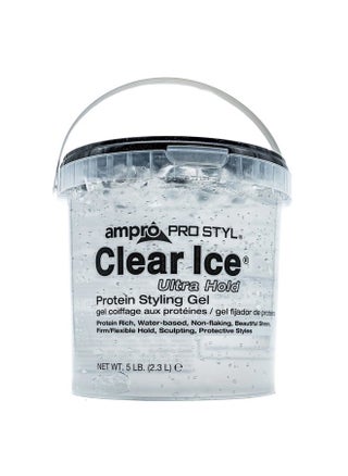 Pro Styl Clear Ice Styling Gel - Protects and Strengthens Your Strands - Non-Flaking, Alcohol Free, Vegan Formula - Flexible, Touchable Hold for All Hair Types - 80 oz - pzsku/Z2E11DFD9EE1B3E95731DZ/45/1743373066/62cd3c11-c303-45ac-91e1-7f50fdec89e2