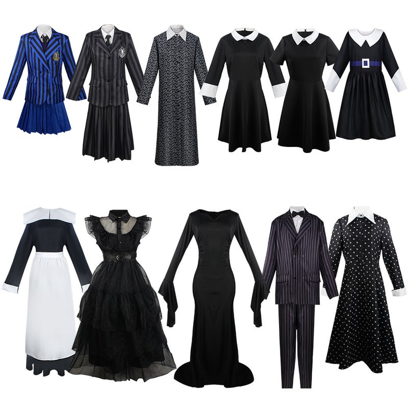 Medieval Dress Cosplay Costume For Adults And Children, Halloween Cosplay Role-Playing Stage Costume - Image 2