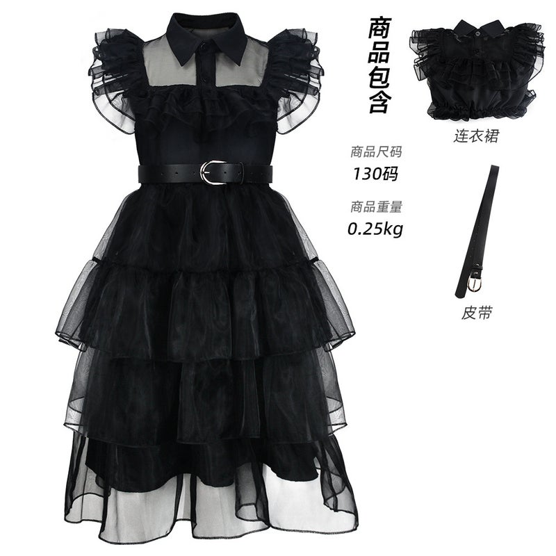 Medieval Dress Cosplay Costume For Adults And Children, Halloween Cosplay Role-Playing Stage Costume - Image 1