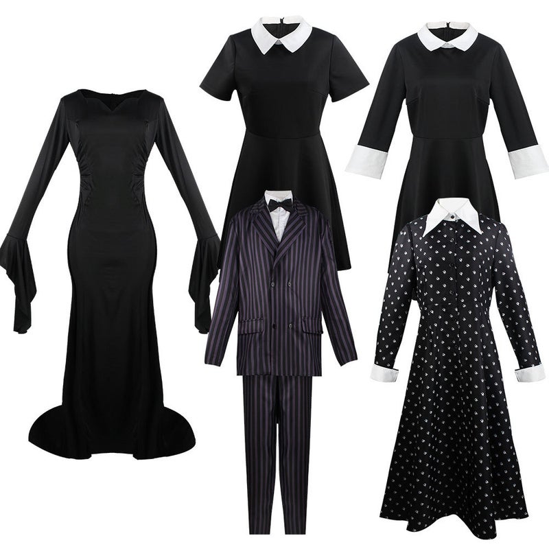 Medieval Dress Cosplay Costume For Adults And Children, Halloween Cosplay Role-Playing Stage Costume - Image 4