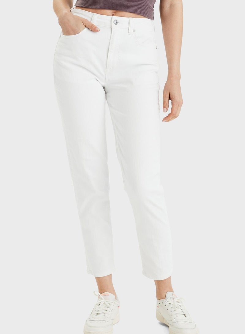 American Eagle High Waist Mom Jeans - Image 1