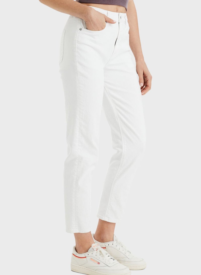 American Eagle High Waist Mom Jeans - Image 3